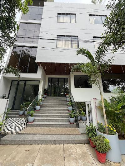 Comfortable hotel room at Hotel Nirvana Nest